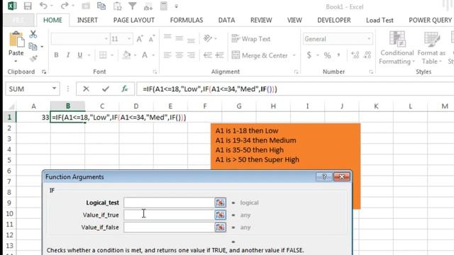 Excel - Nested Functions with fx Wizard - Episode 1831 смотреть онлайн
