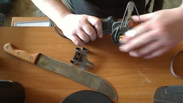 Мачете Трамонтина, Часть 2. Заточка и изготовление ножен! смотреть онлайн