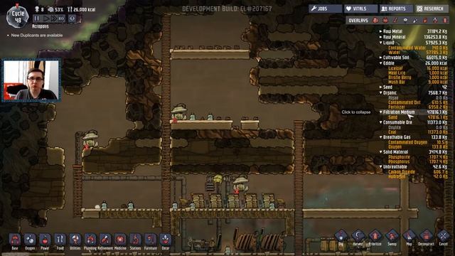 Обустройство базы в Oxygen not included (продолжение) смотреть онлайн