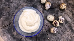 Майонез на перепелиных яйцах рецепт за 1 минуту