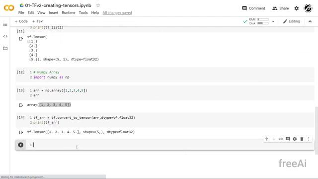 TensorFlow 2.0: How to convert Numpy array to Tensors смотреть онлайн