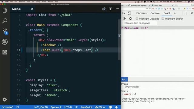 Day 6 - Afternoon, part 17: Store user in App component state - XTBC 2018 Session 3 смотреть онлайн