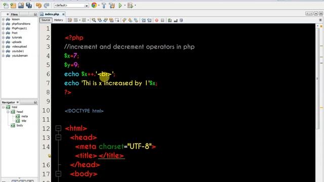 Php POST Increament And PreIncreament смотреть онлайн
