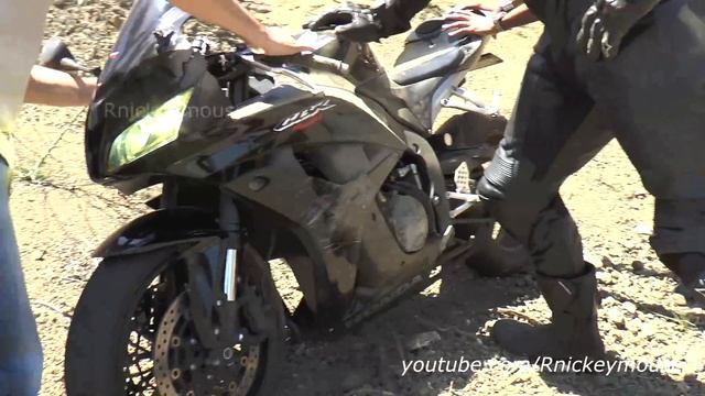 CBR600rr Lowside Crash 6/15/2013 смотреть онлайн