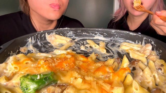 【ASMR】熱々チーズグラタン🫕🥖【Mukbank 咀嚼音】 смотреть онлайн