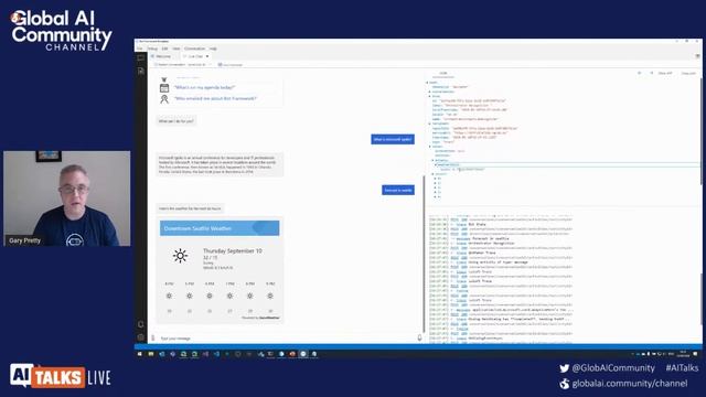 AI Talks with Gary Pretty - Conversational AI applications using the Microsoft AI Platform смотреть онлайн