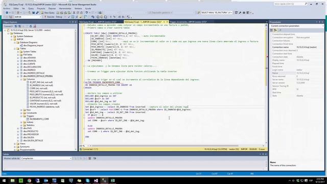 Trigger SQLserver , Correlativo de Ítem en factura o pedido смотреть онлайн