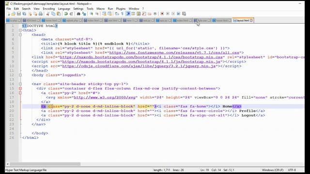 Login Register Sytem with Python Flask and Mysql смотреть онлайн
