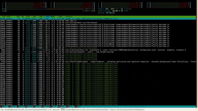 NodeJS (fastify) Vs Csharp(C#) banckmark смотреть онлайн