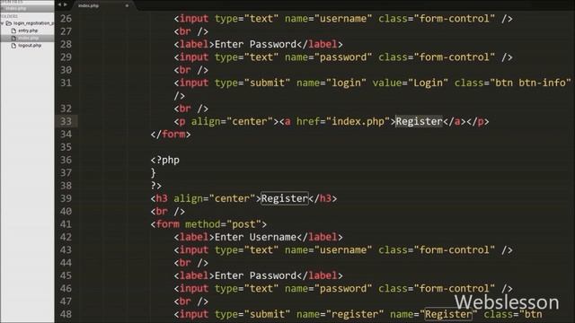 PHP Login Registration Script by using password_hash() method - Part 1 смотреть онлайн
