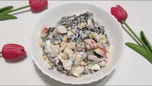 Салат из морской капусты. Необычный рецепт салата на каждый день