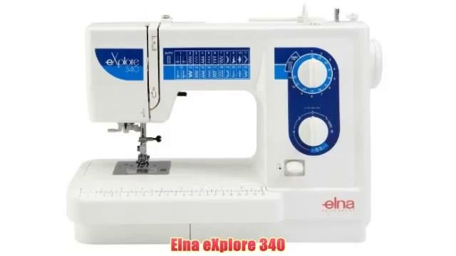 Masina de cusut Elna eXplore 340 Prezentare смотреть онлайн
