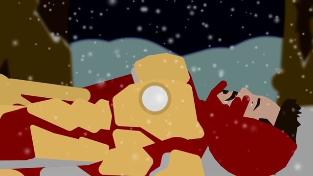 Iron man 3 crash landing scene || Stick nodes stickfigure ( pivot ) animation || Use headphones смотреть онлайн