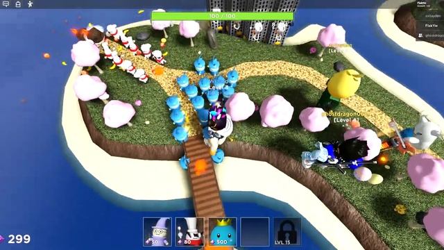 Roblox Tower Heroes BEATING THE EASTER EVENT смотреть онлайн