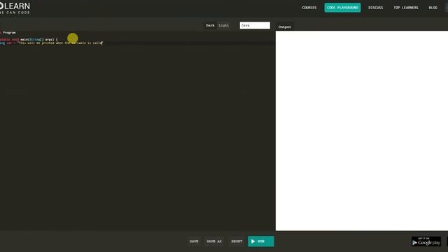 02.Java tutorial, Solo Learn, String Variable placeholder, Code Play Ground смотреть онлайн