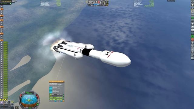 SpaceX Falcon Heavy - How to create a simulation in KSP with Kerbal Operating System смотреть онлайн
