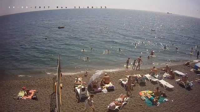 Вебкамера "Пляж Дубны". Запись 14.08.2017 11:00:04 смотреть онлайн