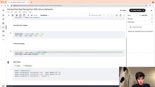 Handwritten Digit Recognition With Neural Networks in Python смотреть онлайн