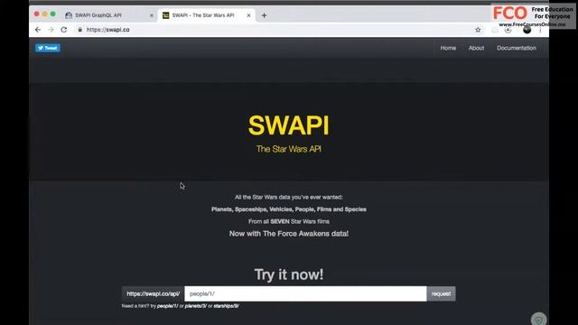 02 Queries, Using GraphiQL, GraphQL compared to REST смотреть онлайн
