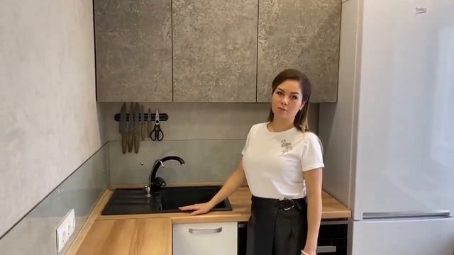 Видеообзор небольшой стильной кухни в хрущевке смотреть онлайн