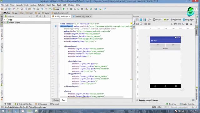 Toggle Button In Android Studio with Example #Ep7||Working with Toggle Button || Hindi /Urdu смотреть онлайн
