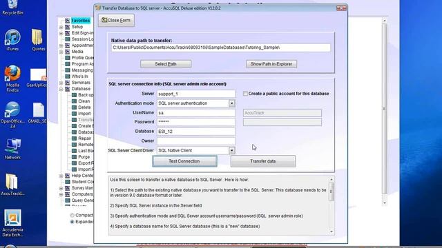 Installing AccuSQL 12 смотреть онлайн