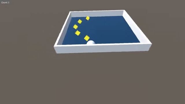 Unity. Roll-a-ball gameplay. смотреть онлайн