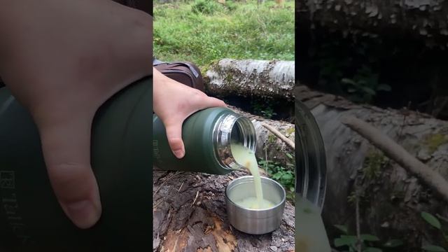 ХИТ ПРОДАЖ! МЫ ВЛЮБИЛИСЬ! Сырный суп с гренками в лесу из термоса - ммм!