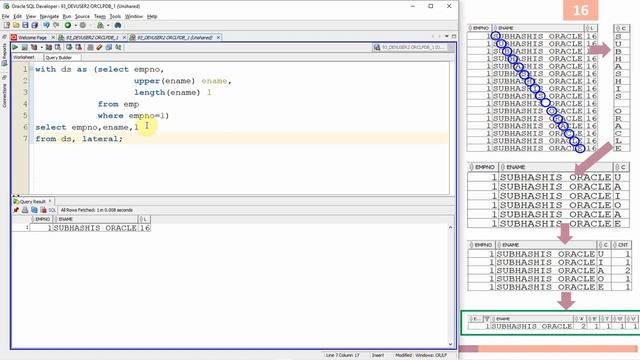 Oracle SQL Practical question | SQL to count number of occurrences of a vowels in a string смотреть онлайн