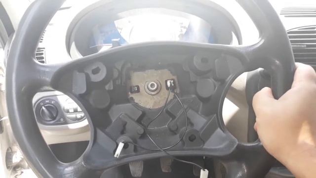 Как снять / заменить руль на Калине