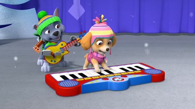 Piosenka na Zimowy Festiwal ? Psi Patrol | Nick Jr. Polska смотреть онлайн