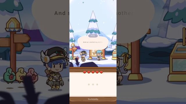 PostKnight 2 Wintertide Date ticket! смотреть онлайн