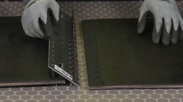 Flexco® Bolt Solid Plate Fastener Installation