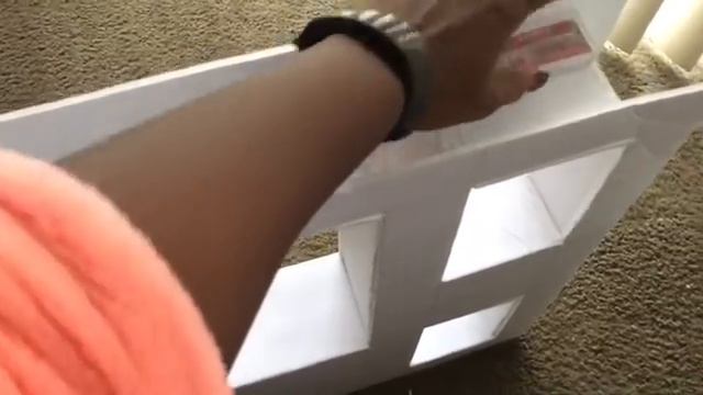 Diy Marble and Silver In-built Shelve Lighting Wall Decor. смотреть онлайн