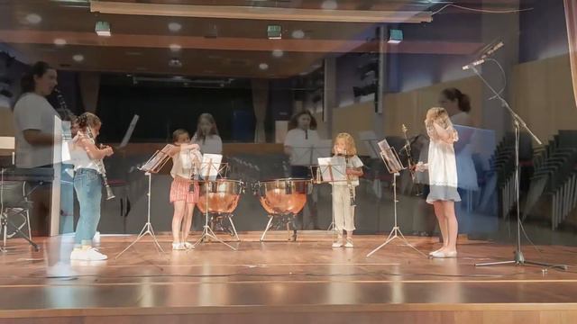 AUDICIÓ DE FI DE CURS 20/21 - AULA DE FLAUTA, PIANO I CLARINET смотреть онлайн