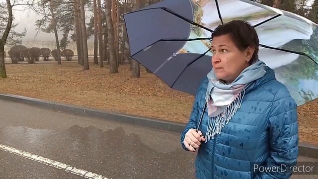 Дождливый Кисловодск. Парк, нарзанная галерея, бульвар смотреть онлайн