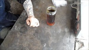 Травим клинок в хлорном железе!