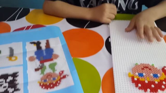 Термомозаика Пираты фирмы Хама Hama. Мистер Али