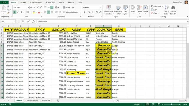 EXCEL - Format Painter смотреть онлайн