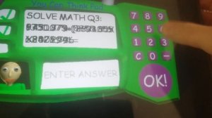 Как решить пример в игре БАЛДИ