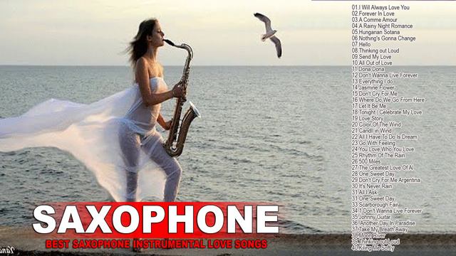 100 Most Romantic Saxophone Melody - Most Old Beautiful Saxophone Love Songs of 80's 90's смотреть онлайн