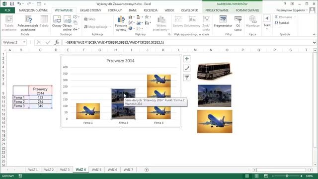 Wykresy dla Zaawansowanych - Kurs: Excel Dla Zaawansowanych смотреть онлайн
