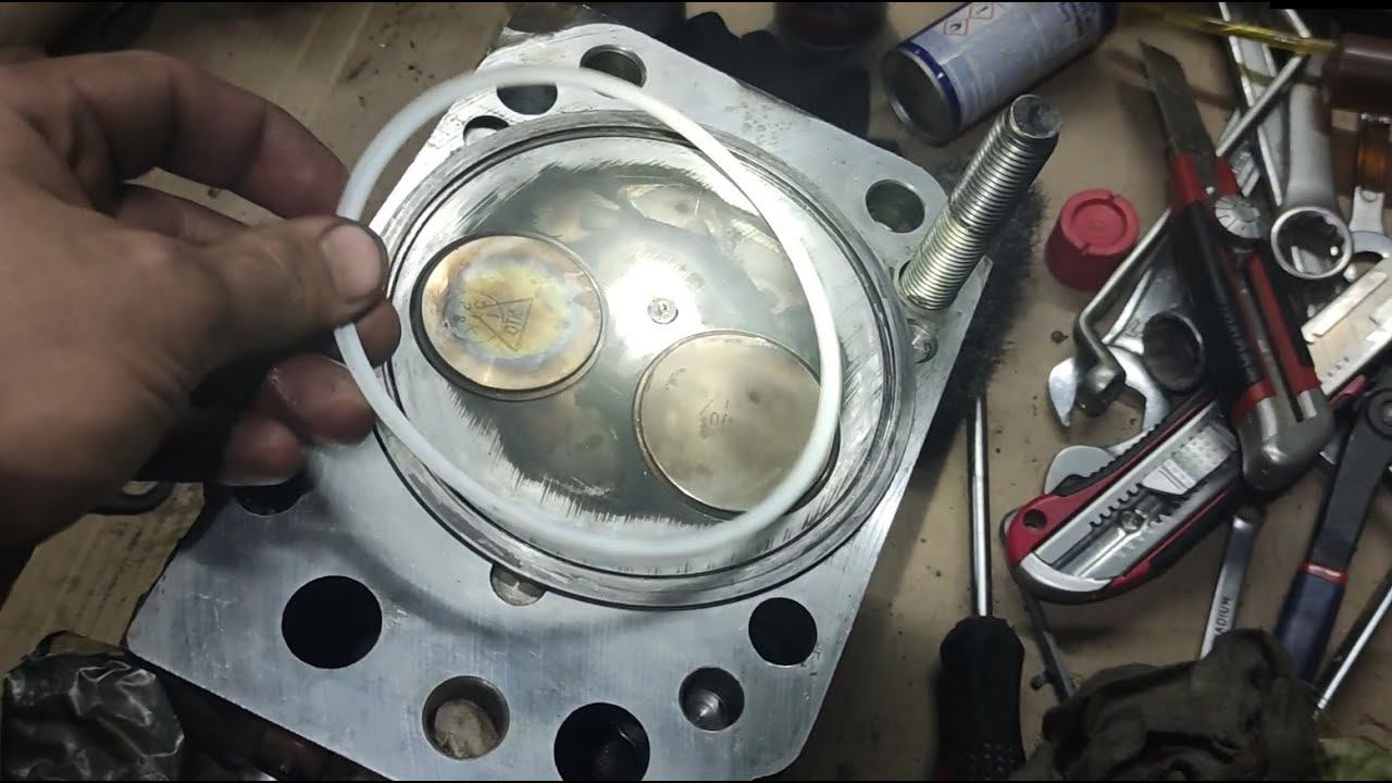 Снятие головок, чистка всего и вся, установка на место. Новые термостаты. Камаз 740