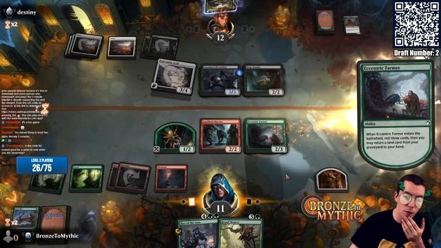 ? MTG Arena: Bronze To Mythic: Episode 2 - Starting Rank: Bronze 1 (Innistrad Midnight Hunt Draft) смотреть онлайн