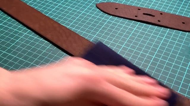 Ремень поясной/брючный из кожи Чепрак от #wildleathercraft смотреть онлайн