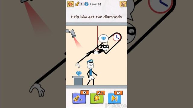 Thief Puzzle:Stick Hero Rescue - Stickman Game - All Levels 1-40 Gameplay Walkthrough (Android) смотреть онлайн
