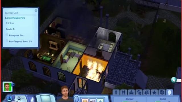 Lets Play The Sims 3 Ambitions Part 6 Saving lives n chew gum смотреть онлайн