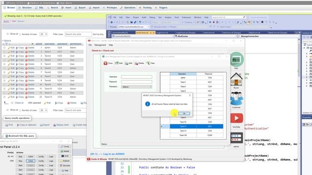 VB.NET and MySQL (Preview) Multi User Role Based Login System смотреть онлайн