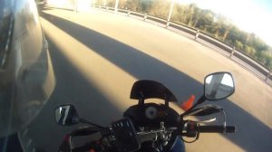 Контрруление на мотоцикле