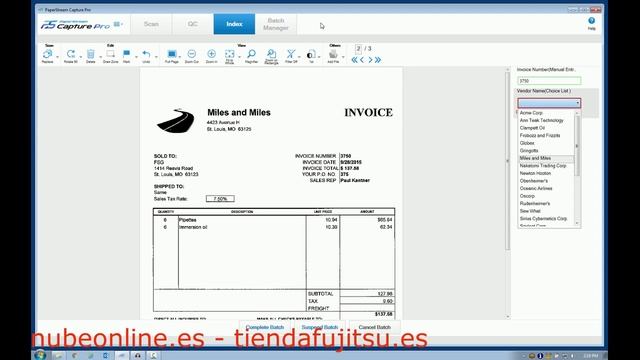 Ejemplo de uso PaperStream Capture Pro tiendafujitsu es смотреть онлайн